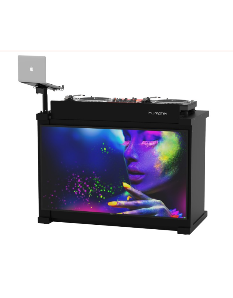 Humpter B3 Quick Folding Facade DJ Table Workstation - Mile High