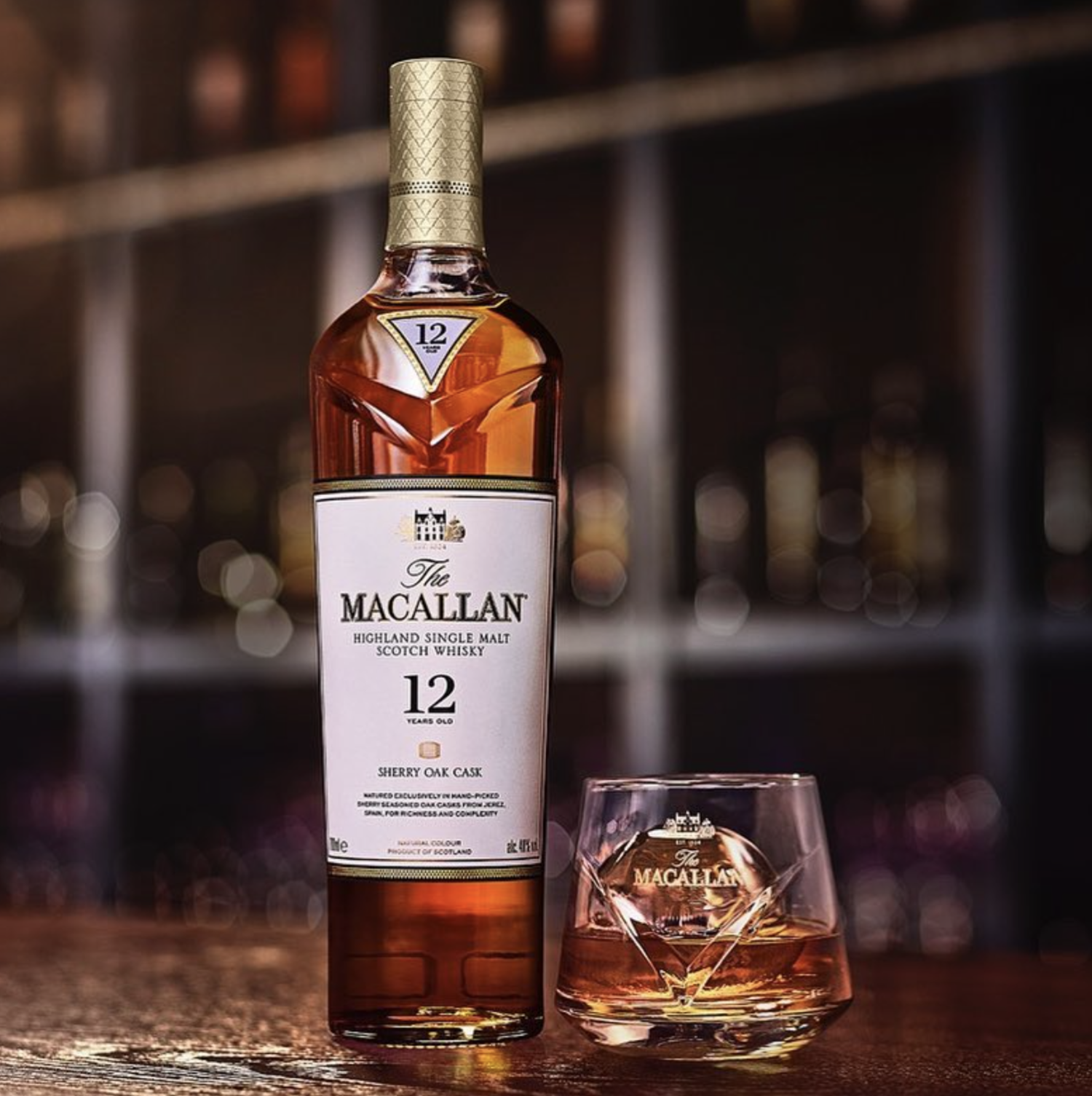 Scotch, Macallan 12 Yr, 750ml - Michael's Wine Cellar