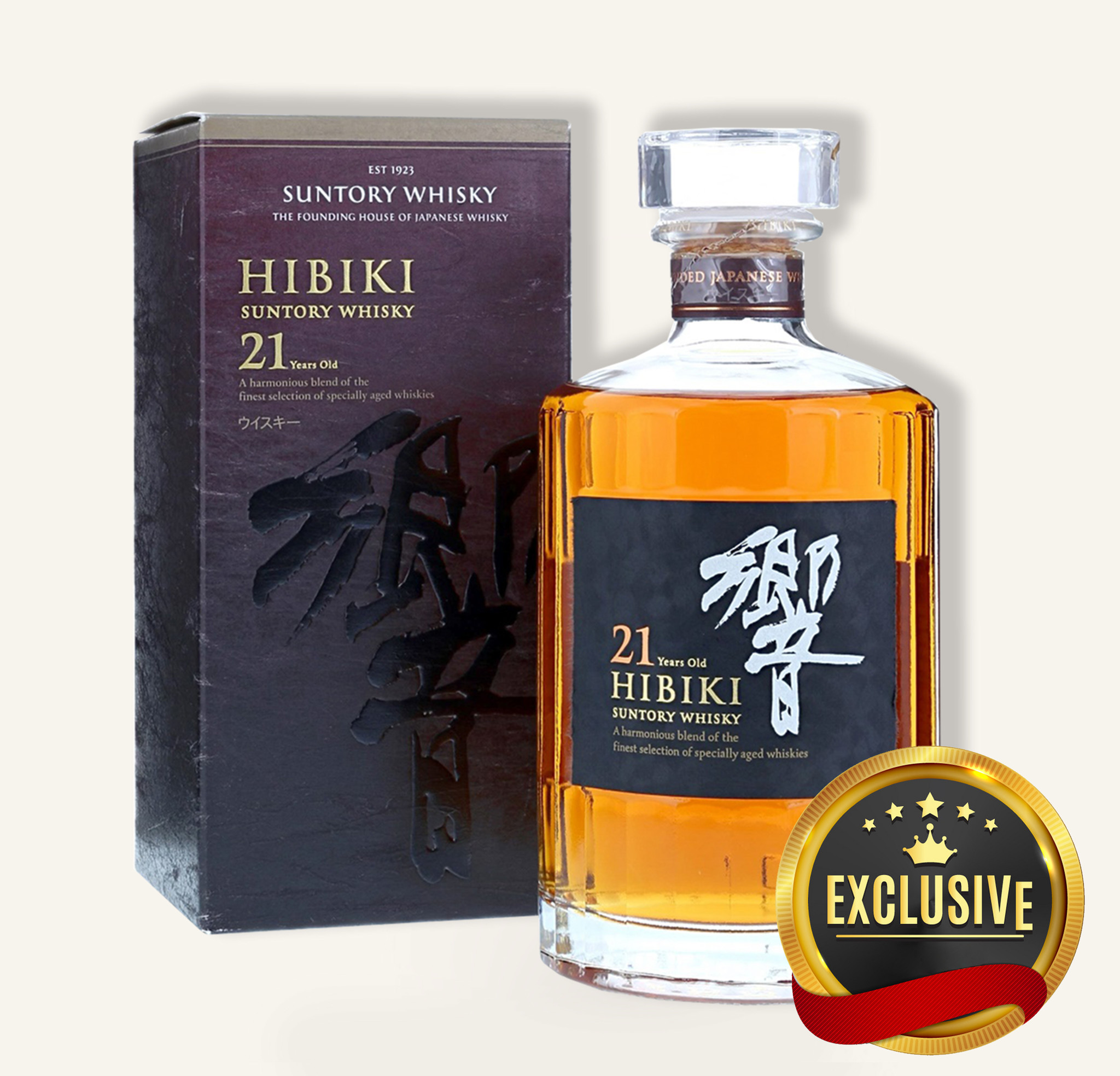 Hibiki 21 Years Old Japanese Blended Whiskey 700ml $1599 - Uncle