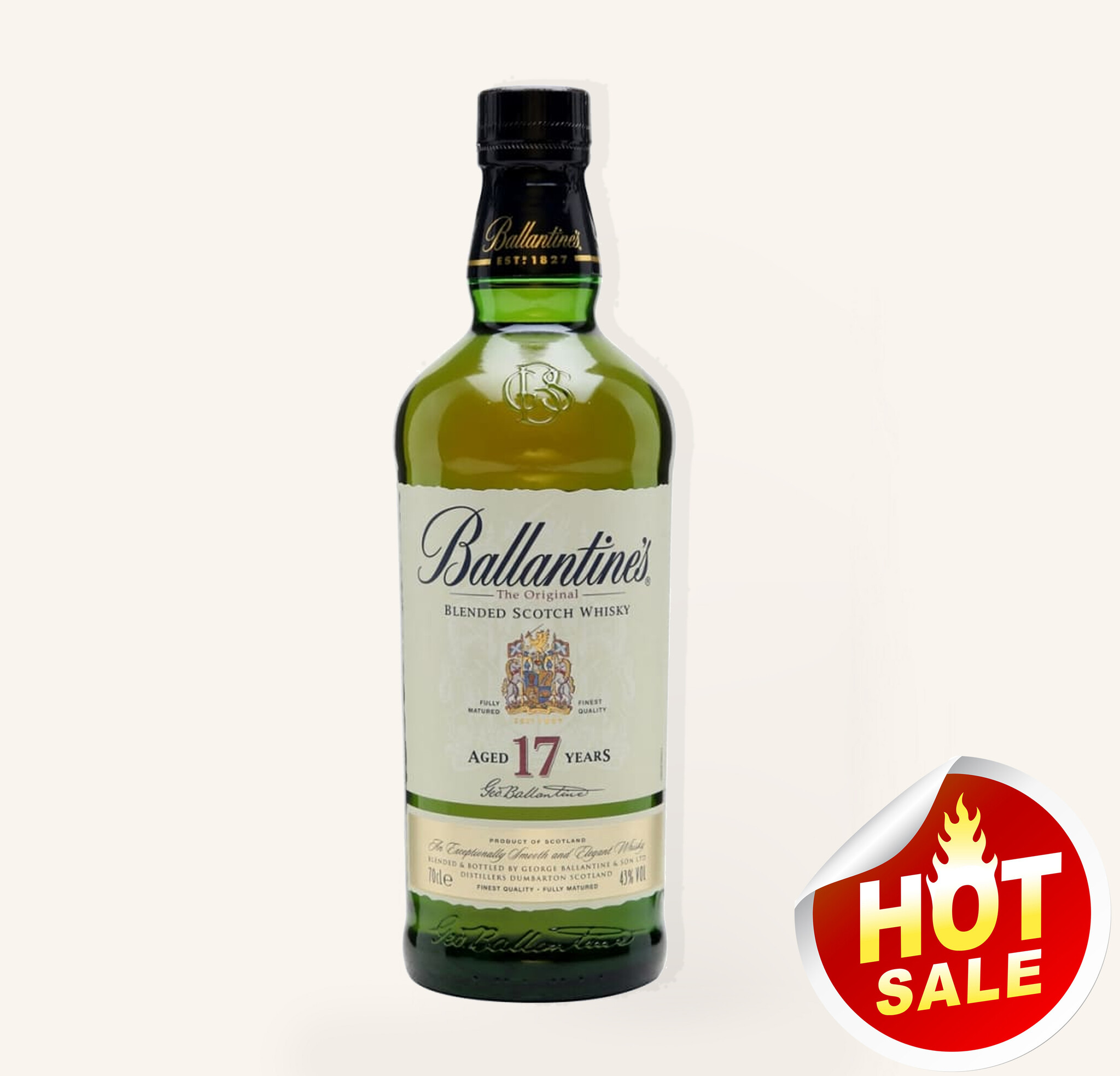 Ballantine's Very Old Blended 17 years old Scotch Whisky 750ml $99