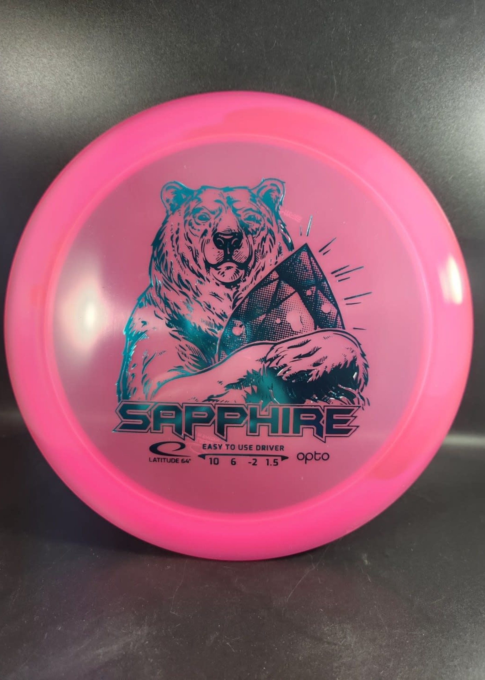 Latitude 64 OPTO Sapphire Bear Stamp - Rock On Wheels