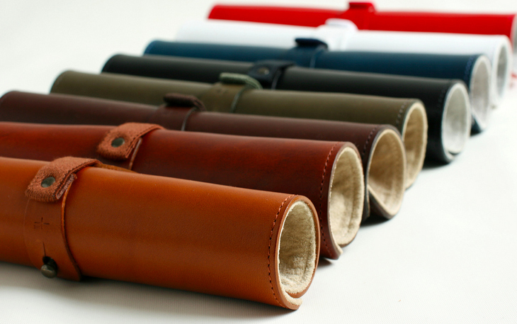 一枚革のペンケース ロトロ - エムピウ