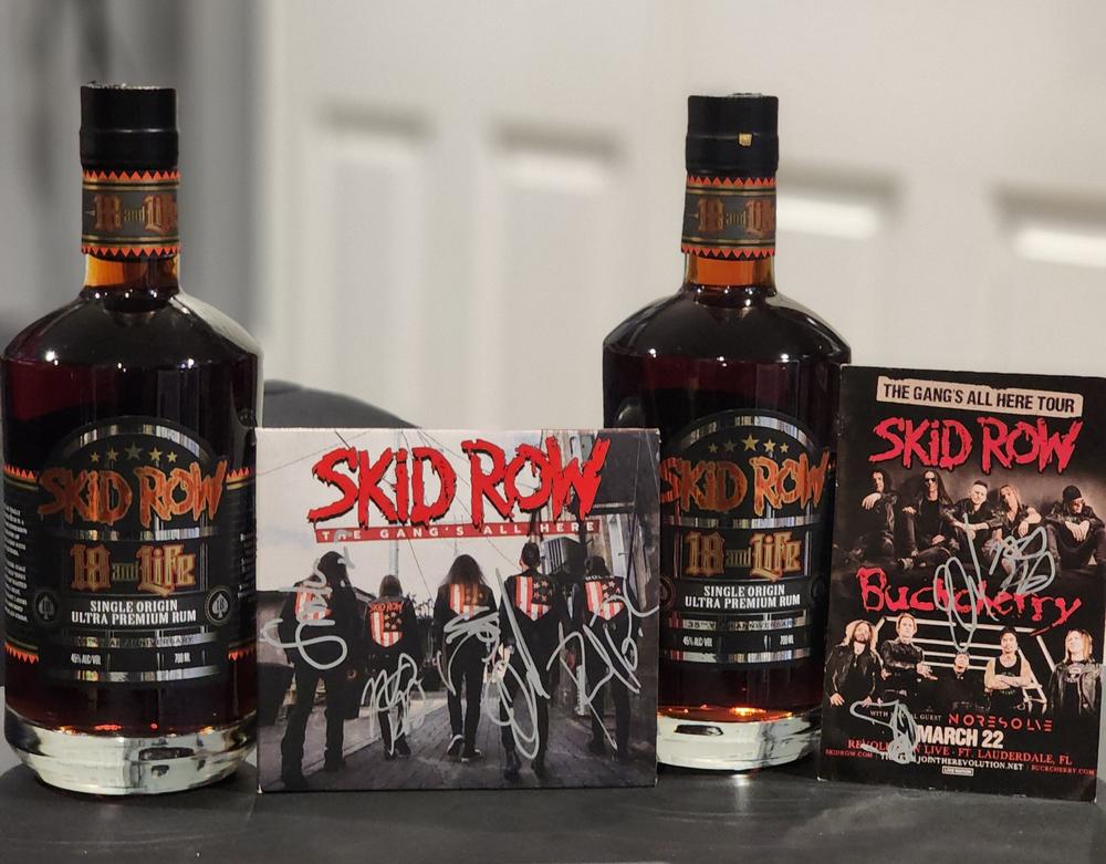 Skid Row '18 and Life' Ultra Premium Rum – LoveScotch.com