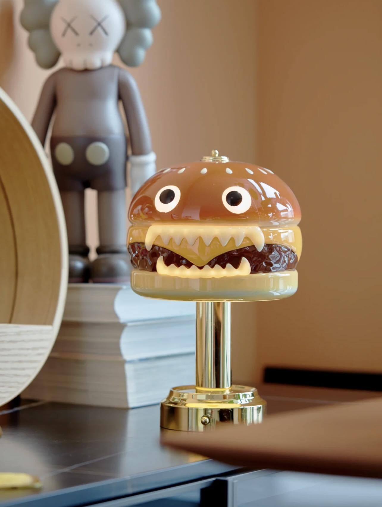 希少 UNDERCOVER/MEDICOM TOY ハンバーガーランプ 楽天市場