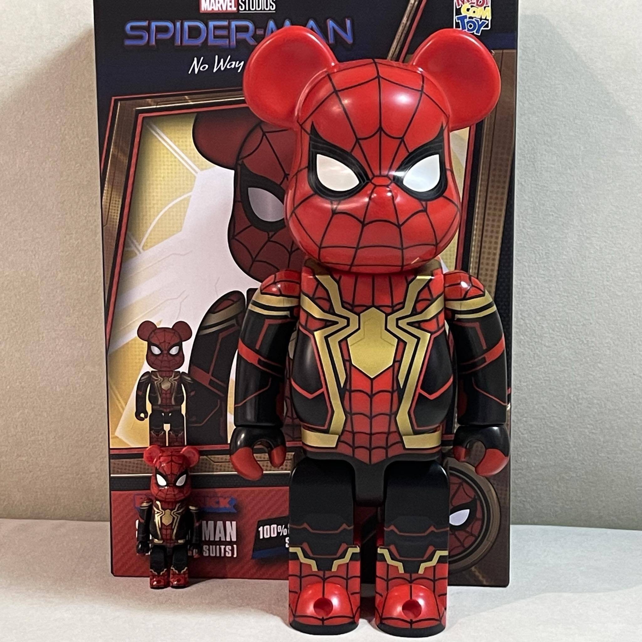 MARVEL ハッピーくじ BE@RBRICK ラスト賞 スパイダーマン ハッピーくじ
