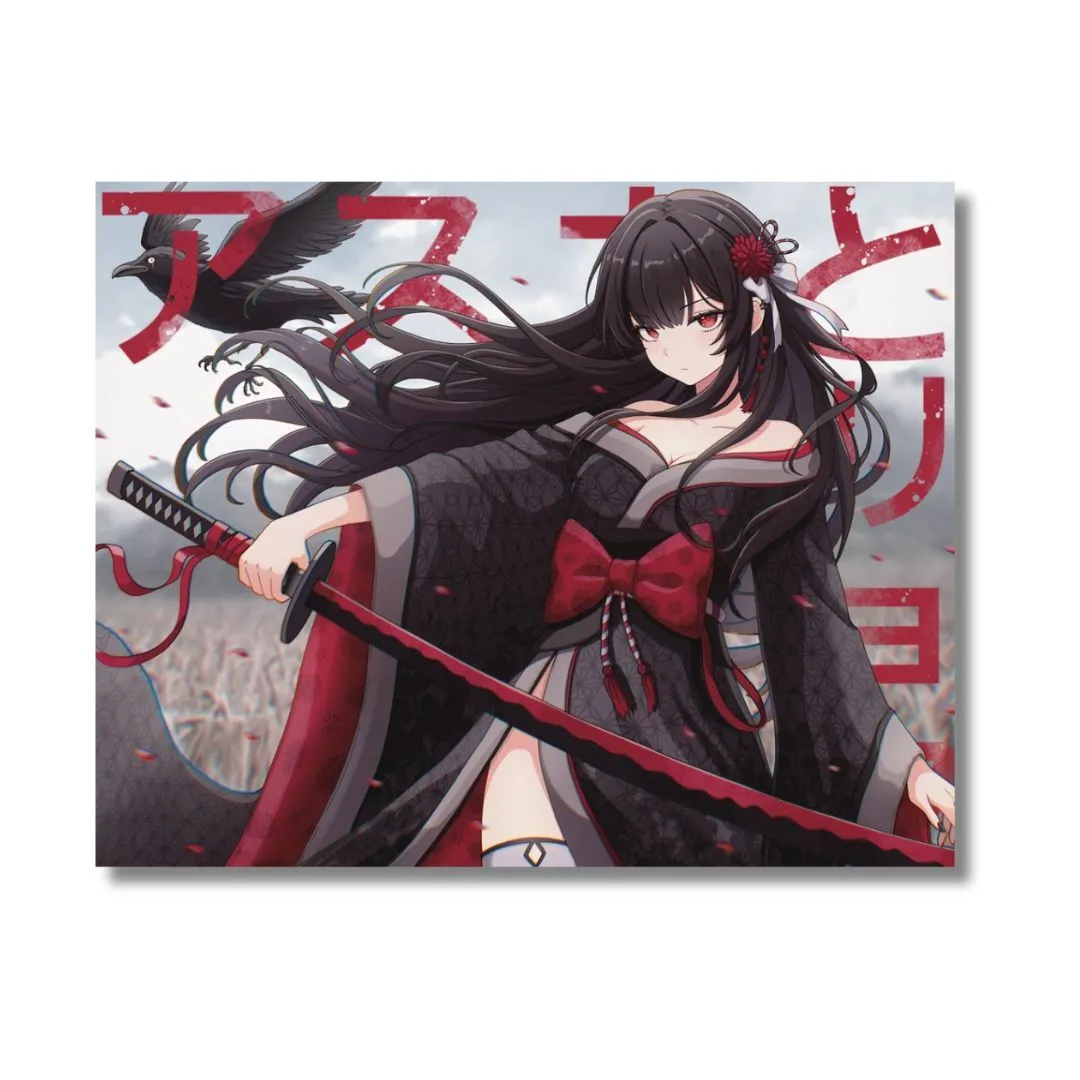 Asuka X Sonar Kimono Limited Edition Glass Gaming Mousepad