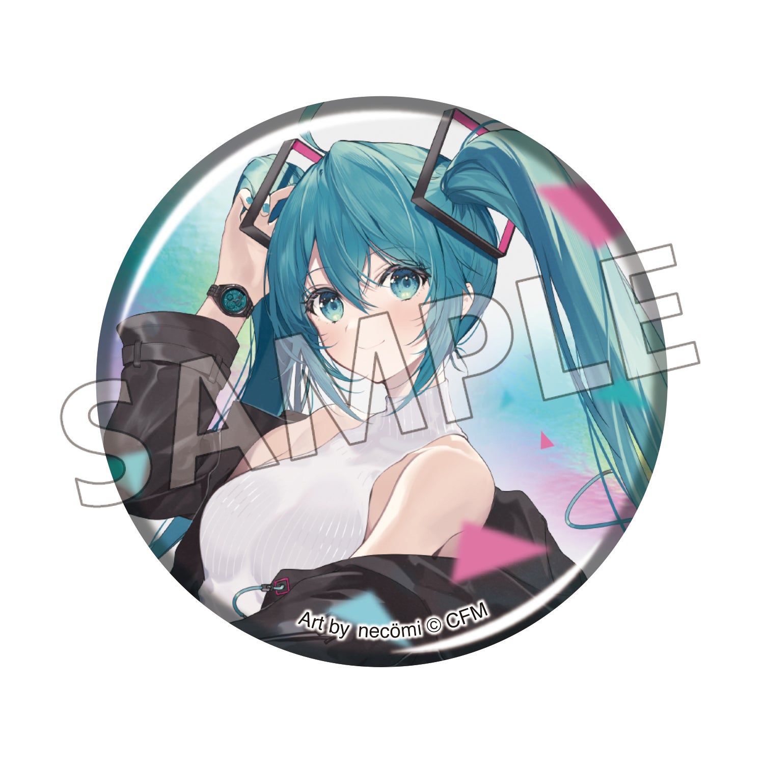Hard Rock×初音ミクコラボ缶バッジセット Hard Rock×初音ミクコラボ缶