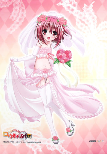 新品】ロウきゅーぶ キャラファイングラフ 湊智花ウェディングVer