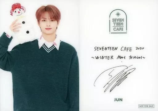 SEVENTEEN JUN サイン Seventeen Seventeenth Heaven Signed