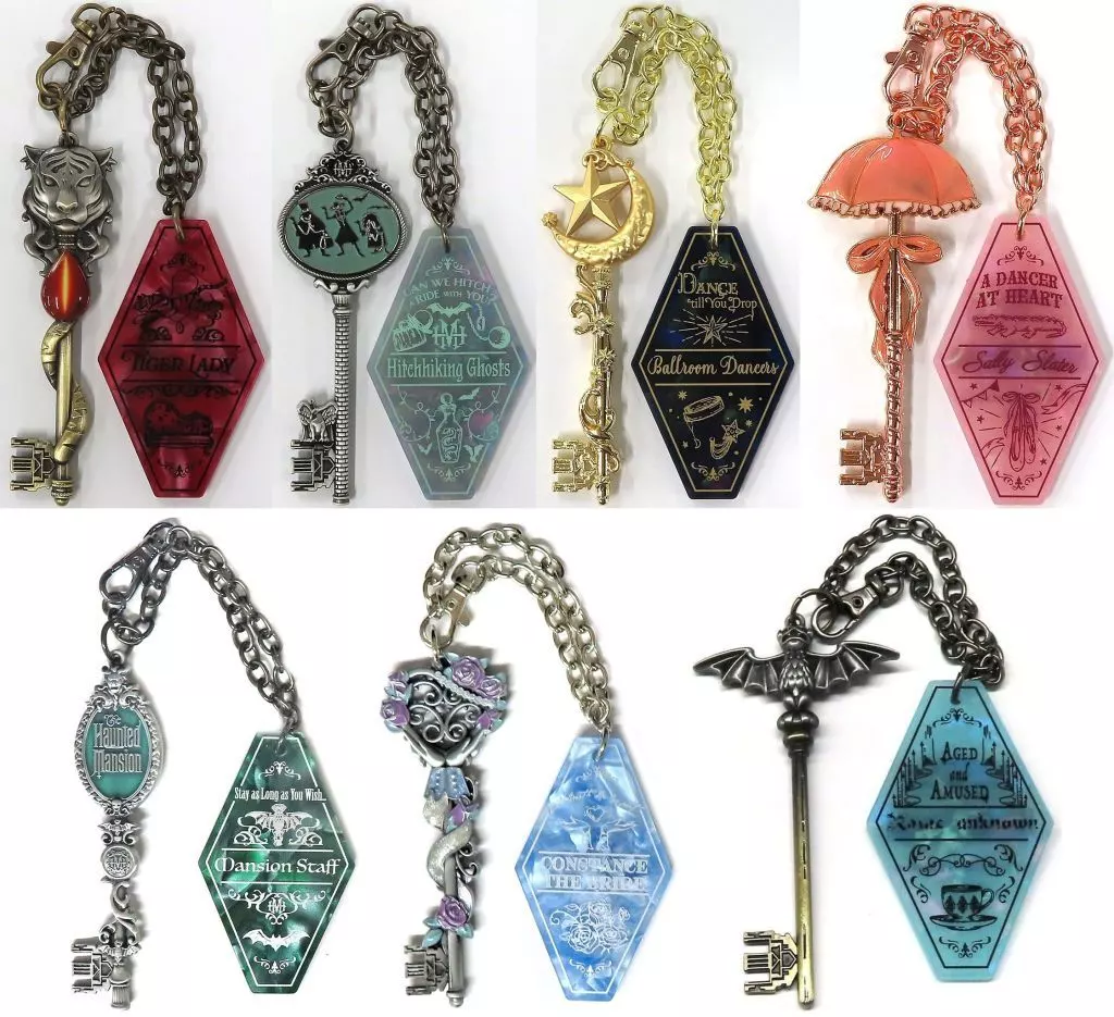 Disney Story Beyond ホーンテッドマンション バッグチャームセット 7