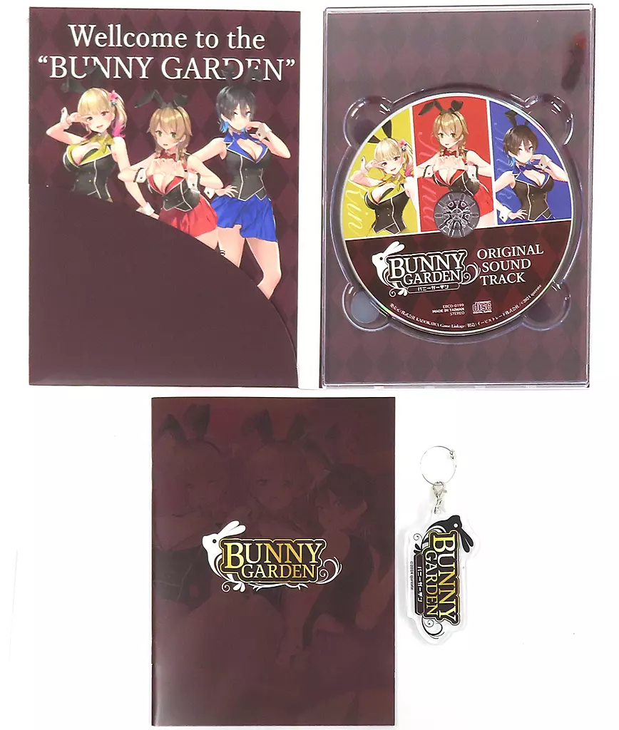 バニーガーデン　グッズ　まとめてセット バニーガーデン』後ろ姿まで見れちゃう！花奈、凜、美羽香「両面