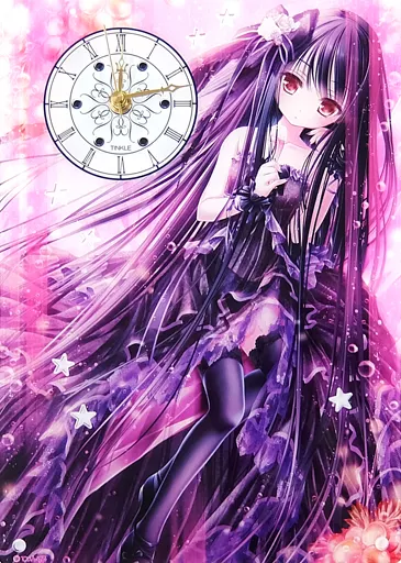 てぃんくる　アクリルクロック 駿河屋 -<中古>水の綾(てぃんくる) アクリルクロック（置き時計