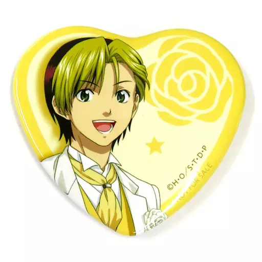 最終価格ヒカルの碁 くじ引き堂 ホワイトデー ハート 缶バッジ 2点