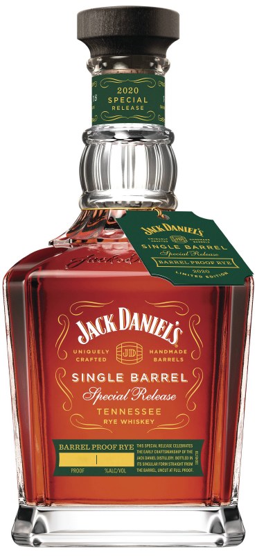 Jack Daniel's Single Barrel Barrel Proof Rye Special Release 750ml