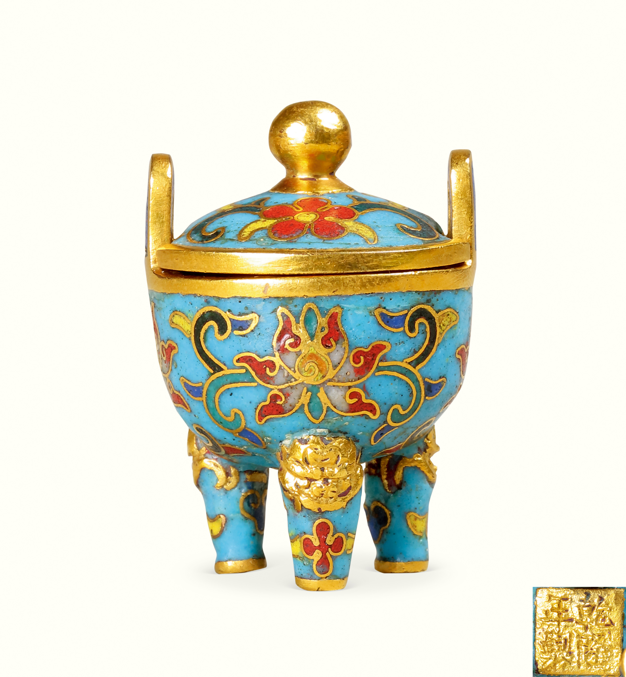 中国骨董 乾隆年製 粉彩筆筒 は花鳥文 古美術 骨董 年代物