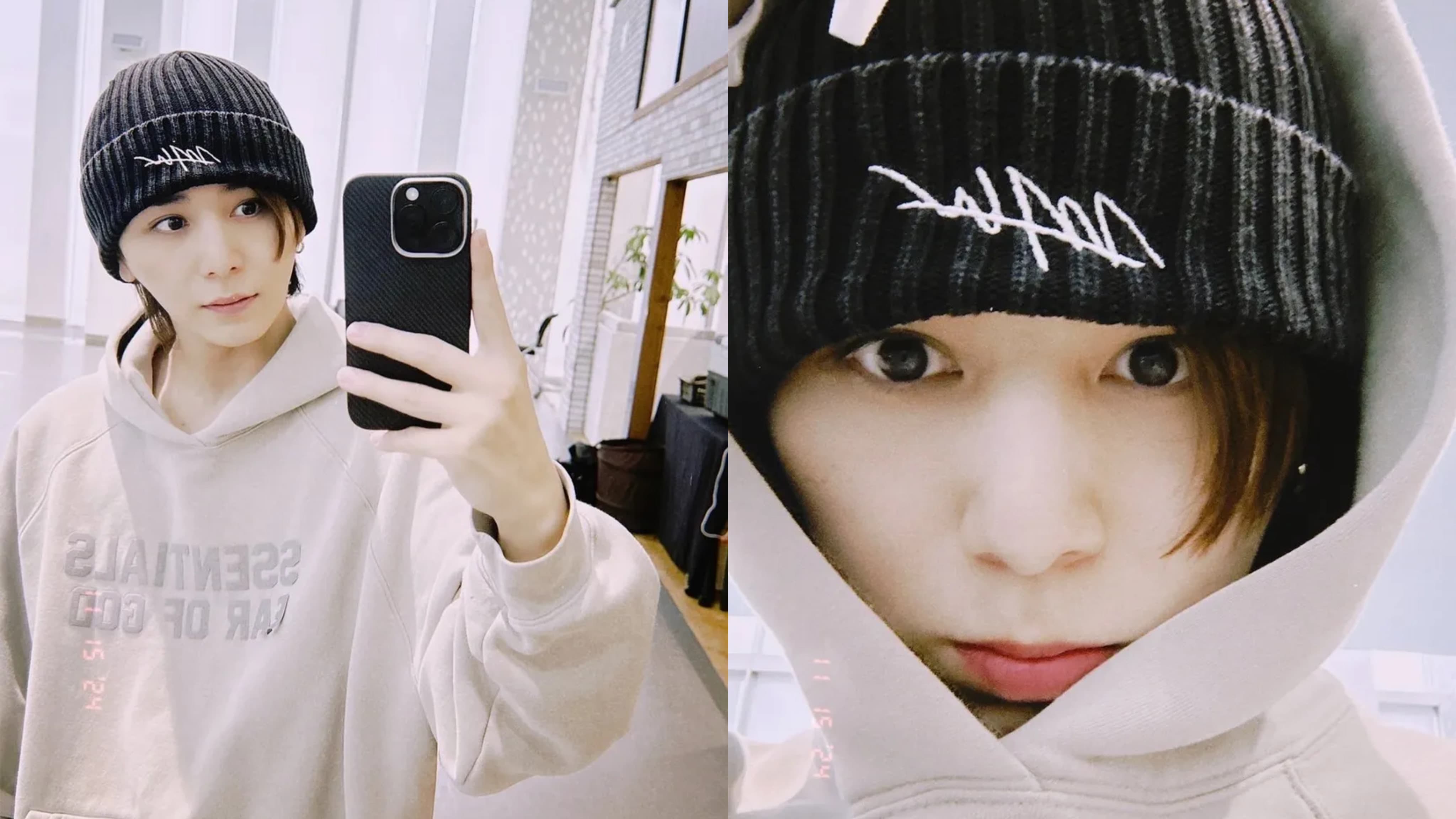 山田涼介】ニット帽×フーディーの冬の装いで、ドアップショット公開