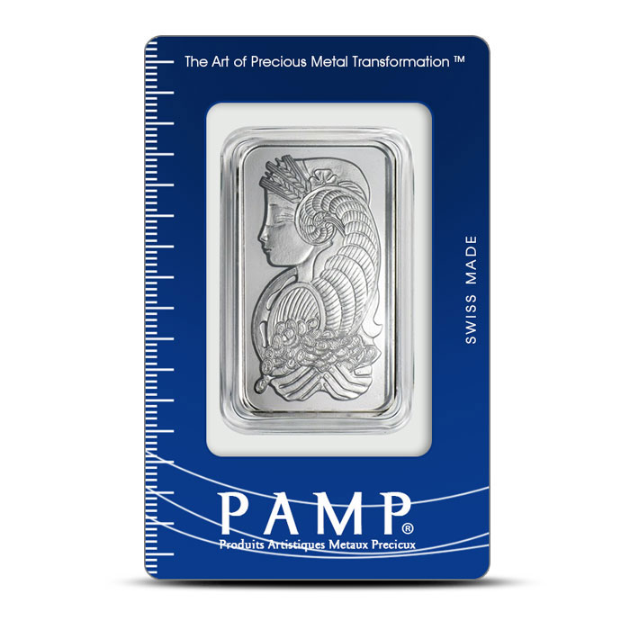 PAMP 銀製バラデザイン 50グラムバー 3枚セット PAMP 50g ファイン