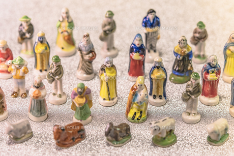 ガレット・デ・ロワで使うフランスのプロバンス地方の伝統的なサントン