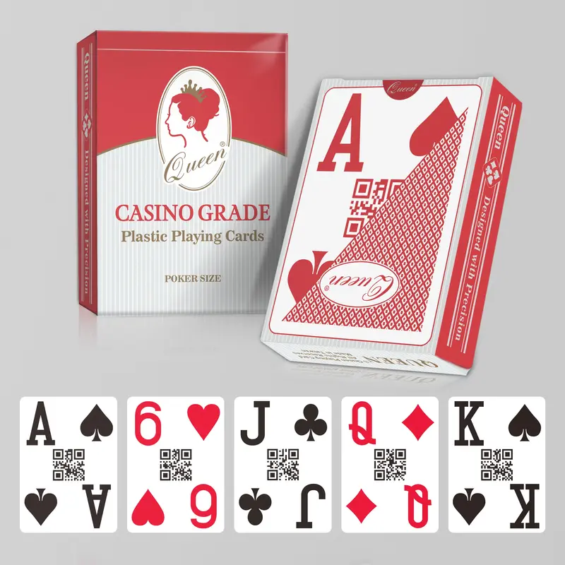 プラスチック製トランプ - Queen Playing Card Inc.