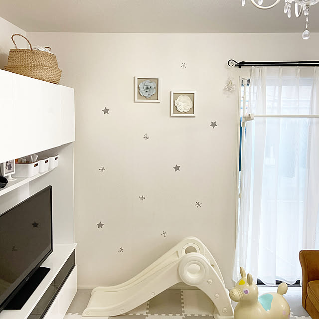 IKEA イケア シャンデリア 5アーム ホワイト 白 90312889 FYRTIO