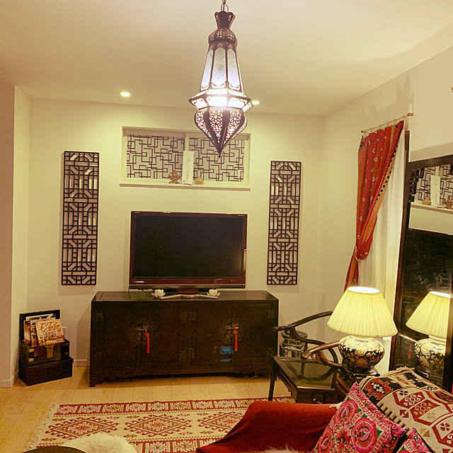 いちご シノワズリ ボックス オリエンタル インテリア アンティーク