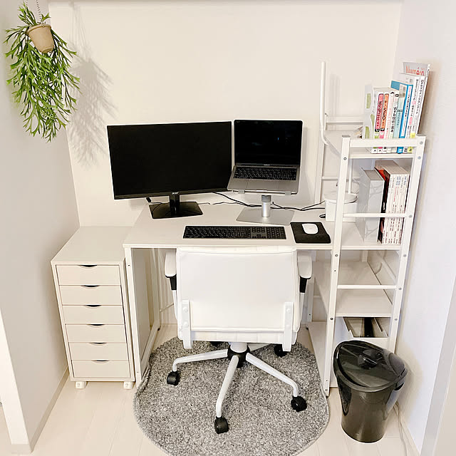 引き取りも可】ニトリ システムデスク ザッキー110 ホワイト 組立式