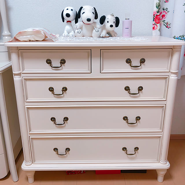 ローラアシュレイ クリフトン ハーフムーン チェスト サイドテーブル