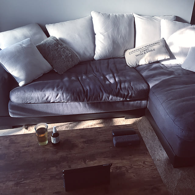 ニトリ 布張りカウチソファ キングダム3KD② 【公式通販】