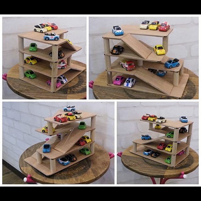 DIY トミカ駐車場のインテリア・手作りの実例 ｜ RoomClip（ルーム