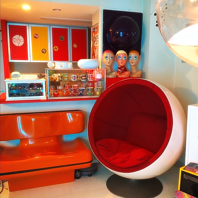 スペースエイジ ボールチェアのおすすめ商品とおしゃれな実例