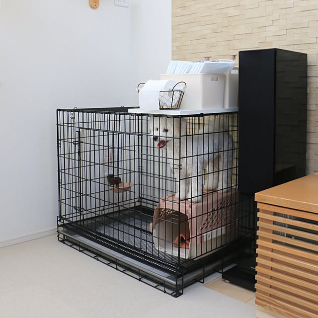 犬用ケージPROステンレスケージ LL－LSD 長面扉