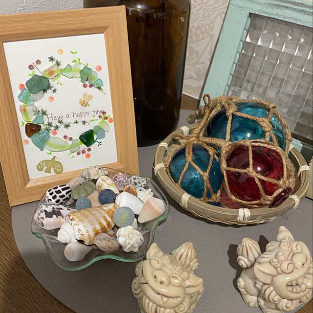 玄関/入り口 シーグラスアートのおすすめ商品とおしゃれな実例