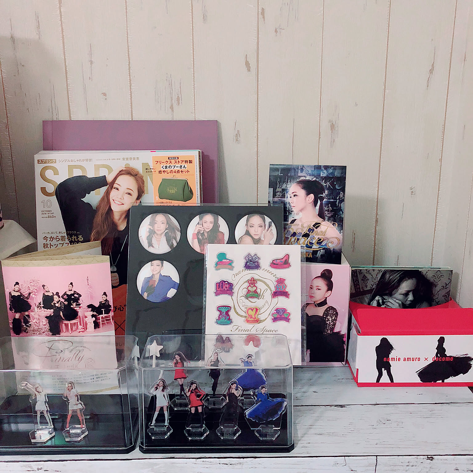 レア！会場限定】安室奈美恵 アクリルスタンド ガチャ 4種類 レア