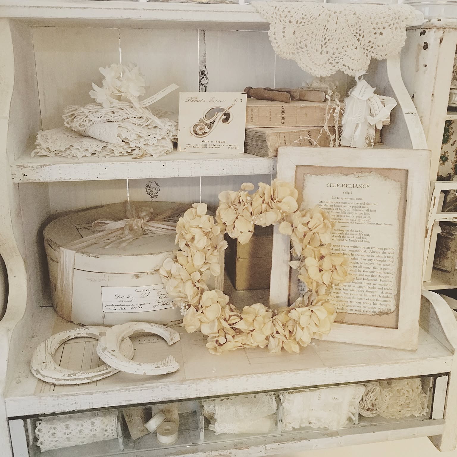 糸陳列棚 ハイ・スパン 糸ケース 収納棚 アンティーク レトロ 糸陳列棚