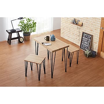 IKEA JOKKMOKK テーブル&チェア4脚イケア アンティークステイン4人用