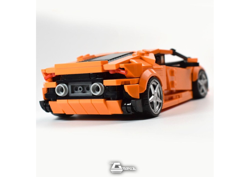 LEGO MOC Lamborghini Huracan 5in1 8stud wide Speed Champions