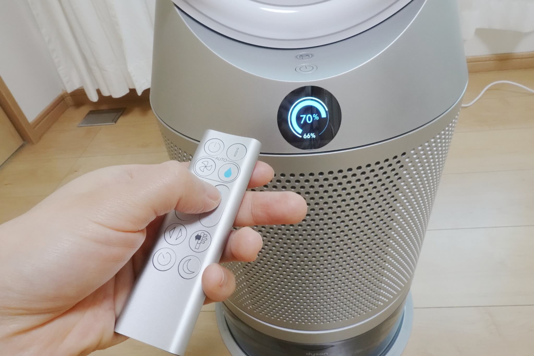 新品】Dyson PH01-WS 加湿空気清浄機能付きファン ダイソン