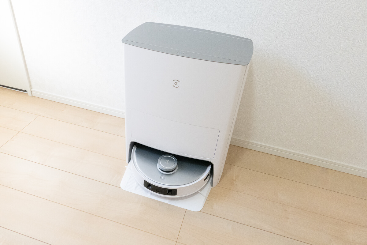 エコバックス「DEEBOT T20 OMNI」徹底レビュー！自動ゴミ収集＆モップ