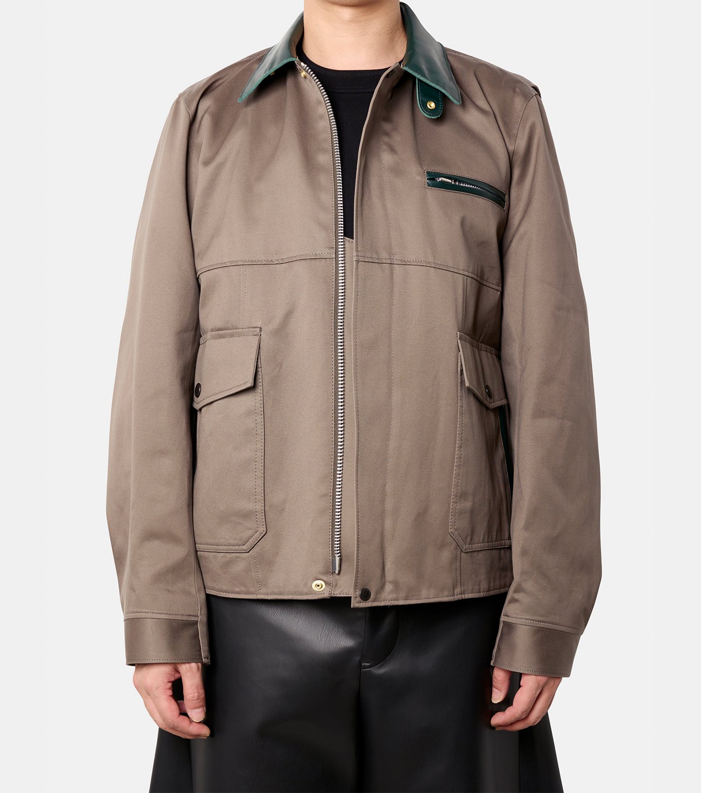 サカイ - sacai | Cotton Chino Blouson-Gray-1の通販 | RESTIR リステア