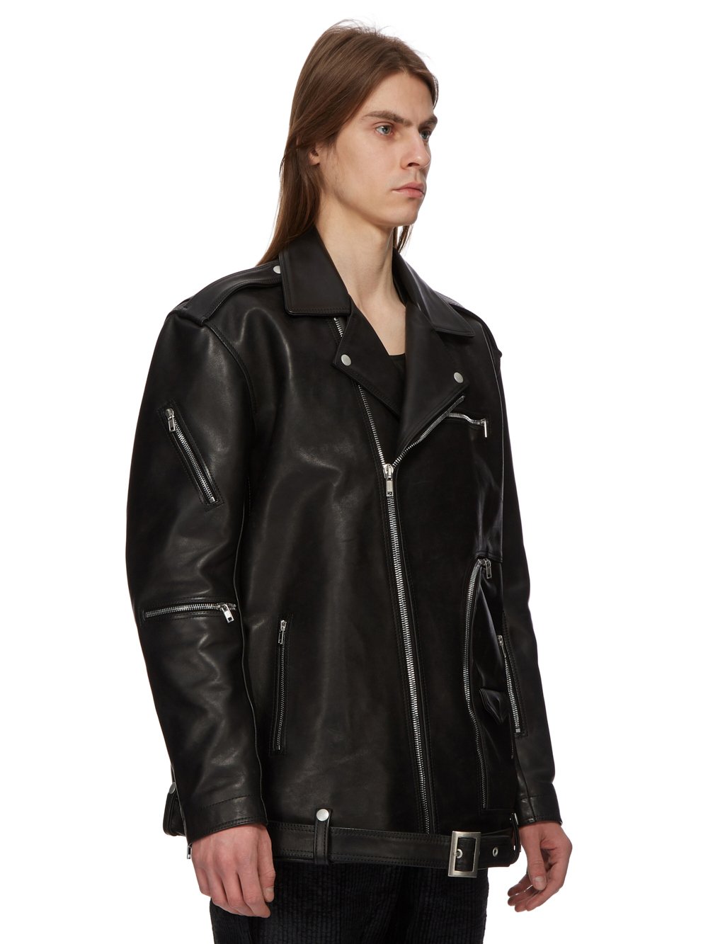 Rick Owes リックオウエンス レザージャケット ライダース Rick Owens