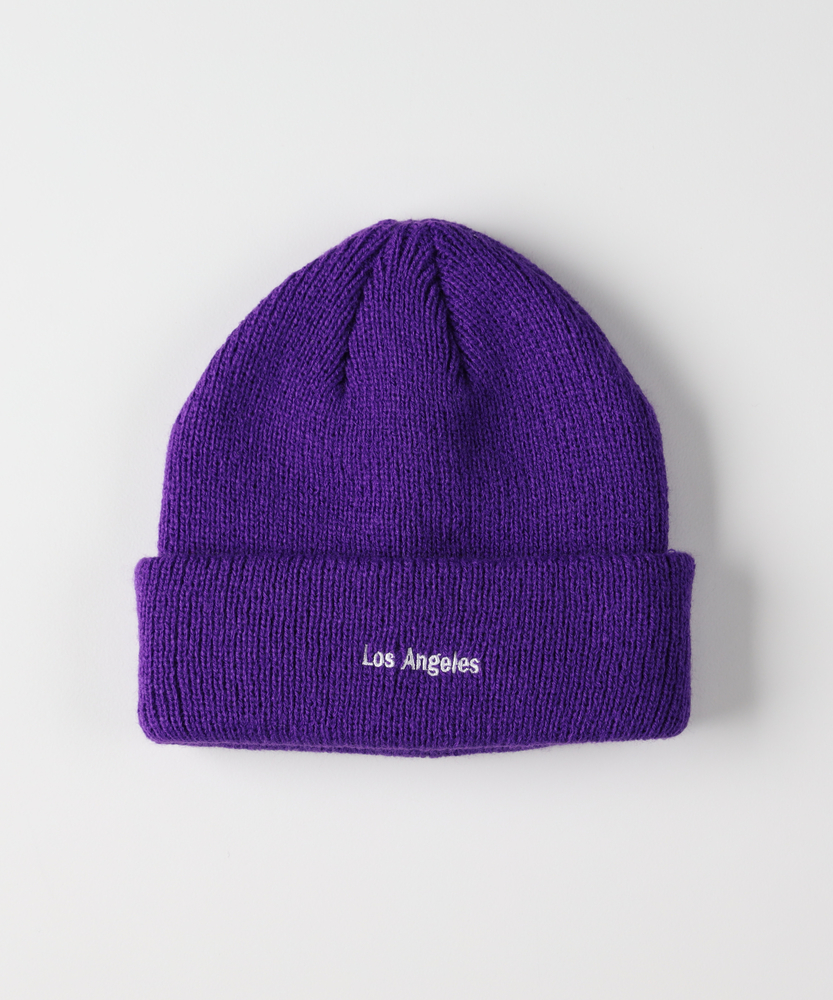 バイカラー ニット帽サングラスポッチセット バイカラー ニット帽