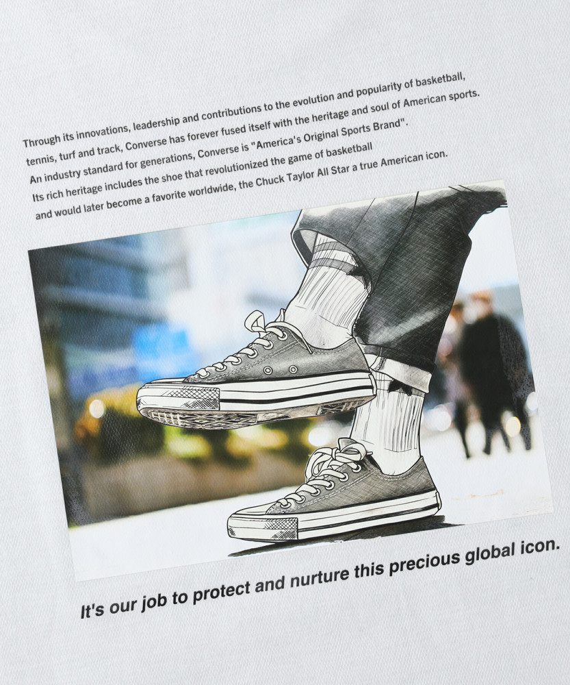 グラフィックプリントTシャツ(M ホワイト): トップス｜Right-on公式