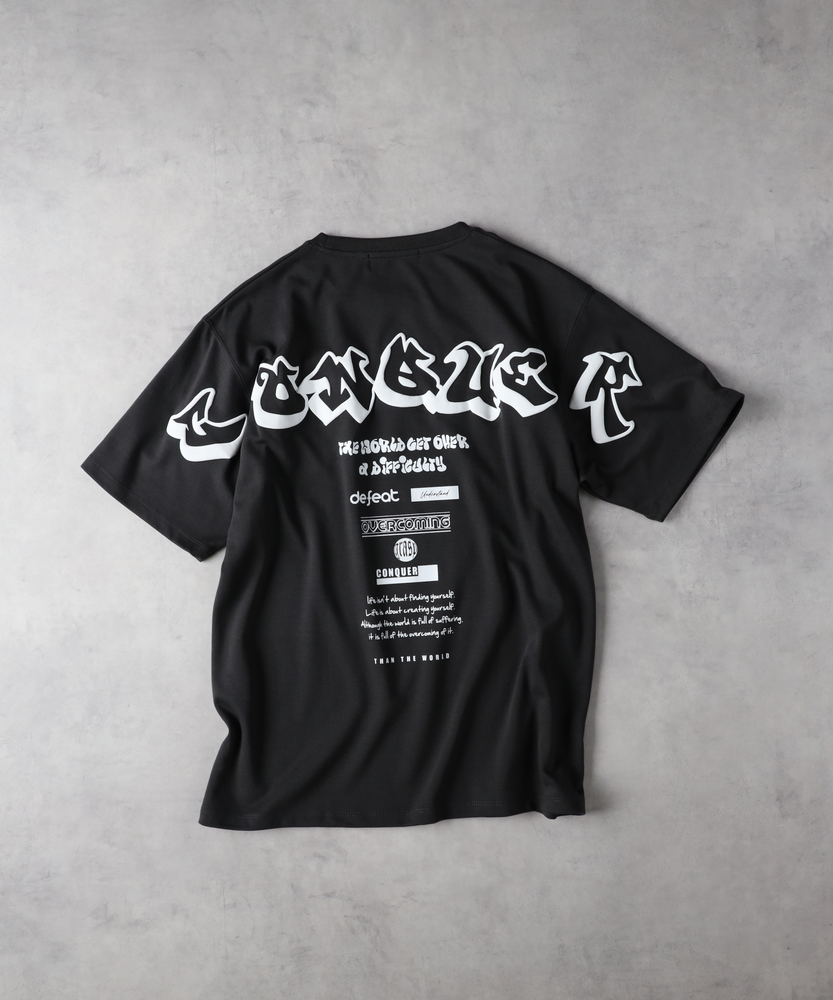 発砲バックプリントTシャツ(M ホワイト): トップス｜Right-on公式