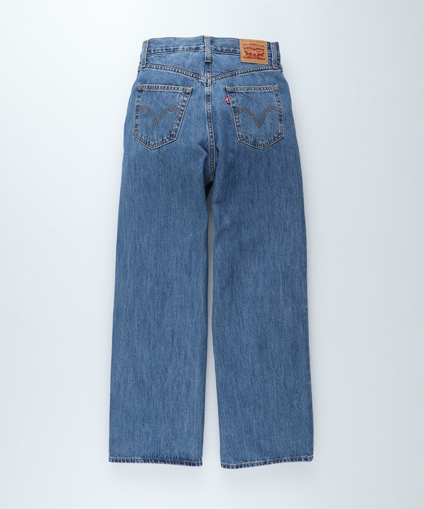 8-9Y】HELLOLUPO ハイウエストデニム