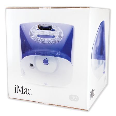 Apple iMac G3 ブルーベリー色、オリジナルボックス付属 Apple iMac G3