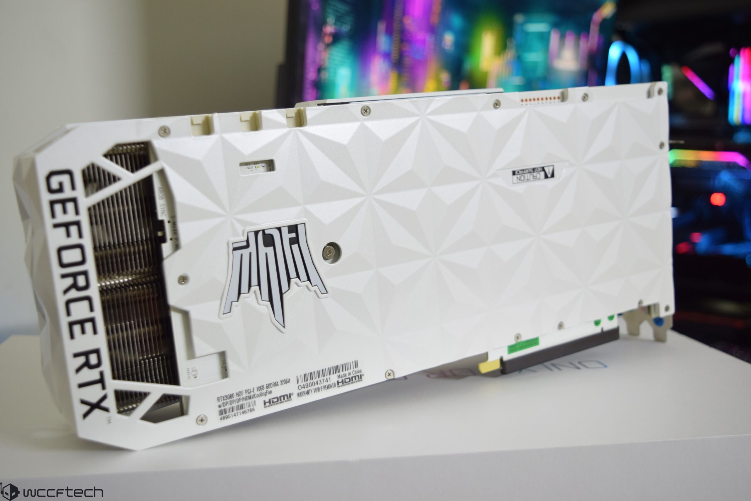 GALAX GeForce RTX 3080 HOF Extreme Edition Graphics Card Review