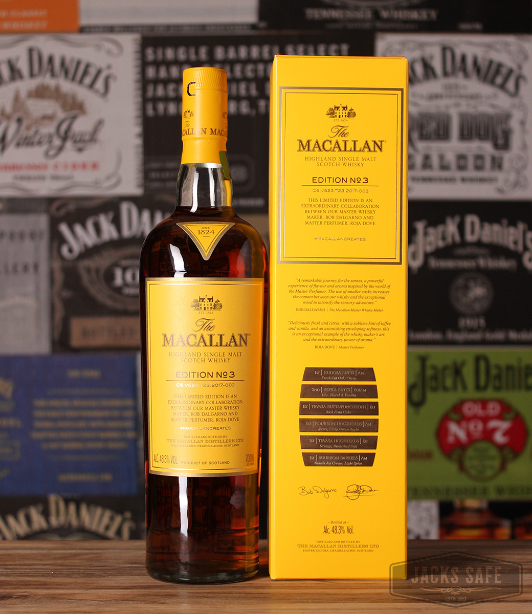The Macallan - Edition N⁰ 3 - 700ml - 48,3% - Jack's Safe