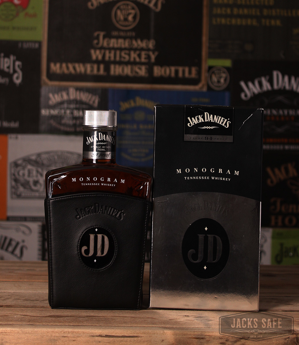 Jack Daniel's Specials - Monogram - Silver Ribbed - Box - Jack's Safe
