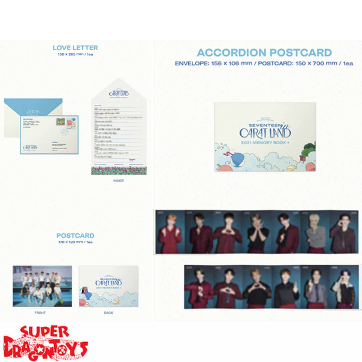 SEVENTEEN (세븐틴) - SEVENTEEN IN CARAT LAND [2021 MEMORY BOOK+]