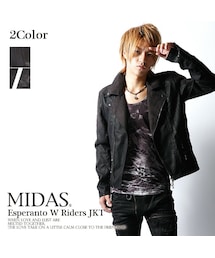MIDAS（ミダス）の「エスペラントWライダースジャケット（ライダース